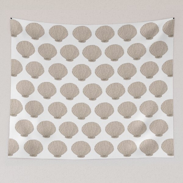 Item preview, Beige Sea Shells designed and sold by LBTOMA.