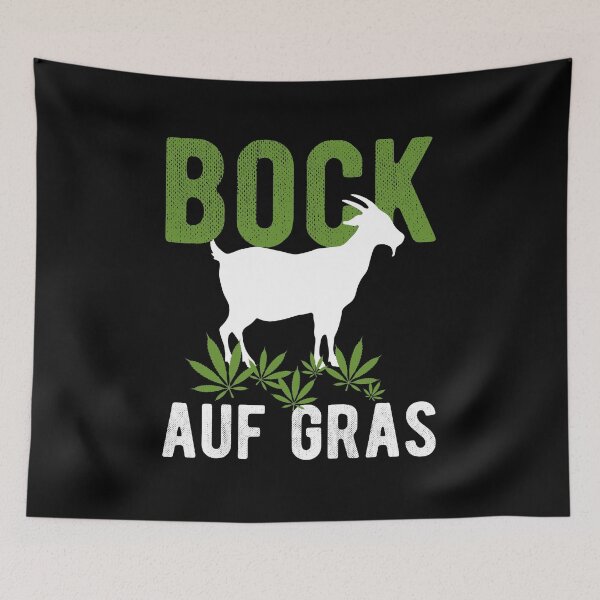 Item preview, Goat Joint Smoking Weed Cannabis Funny German designed and sold by teeseeds.