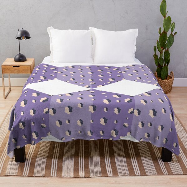 Item preview, Abstract clouds on the light and dark purple background designed and sold by tulipdesign.