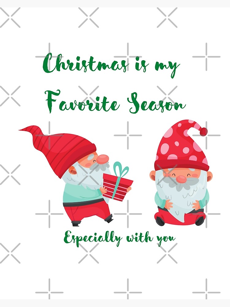 Favourite Christmas Things | Art Board Print