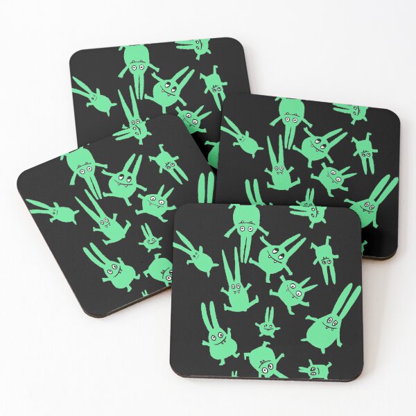 Item preview, bunnies in weightlessness designed and sold by Marianna Tankelevich.