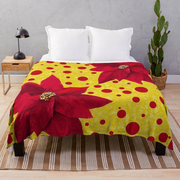 Item preview, Poinsettia Red designed and sold by Overthetopsm.