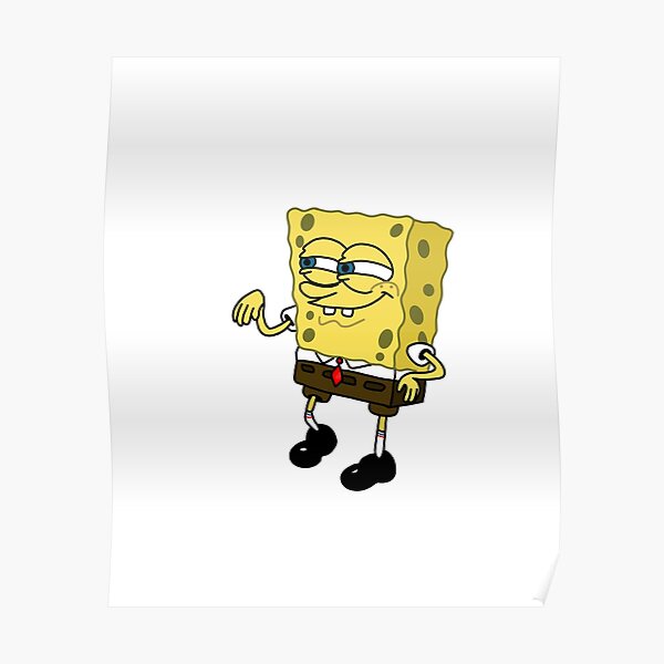 Limp Wrist Gay Spongebob Poster For Sale By Bluemakes Redbubble 