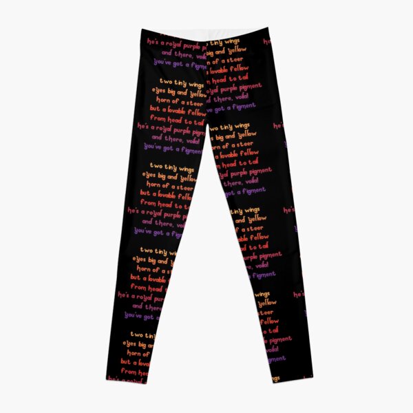 Figment Leggings Disney World Figment Imagination Yoga Leggings 