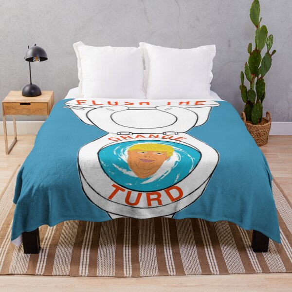 Item preview, Flush the orange turd designed and sold by SidTastic .