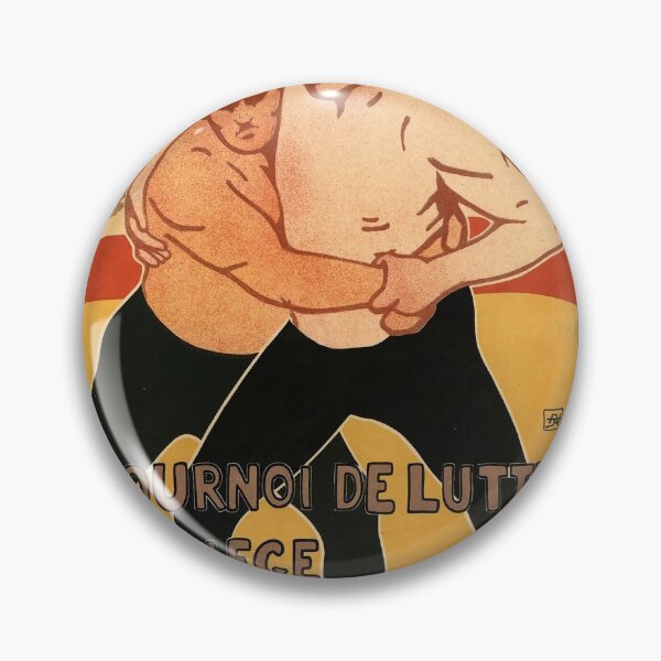 Item preview, retro pl 224 tournoi de lutte de liege a la fontaine vintage reclame designed and sold by CorasPosters.