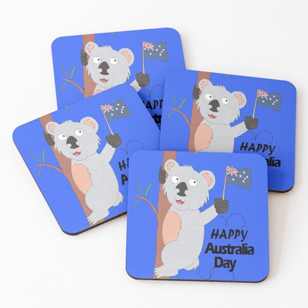 Item preview, Happy australia day by koala designed and sold by Urbo Panda.