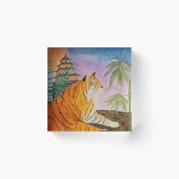 Item preview, Tiger in Peace designed and sold by sdauria2015.