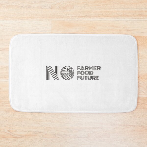 Item preview, No Farmer No Food No Future - Embroidery Look designed and sold by RaRa-Design.