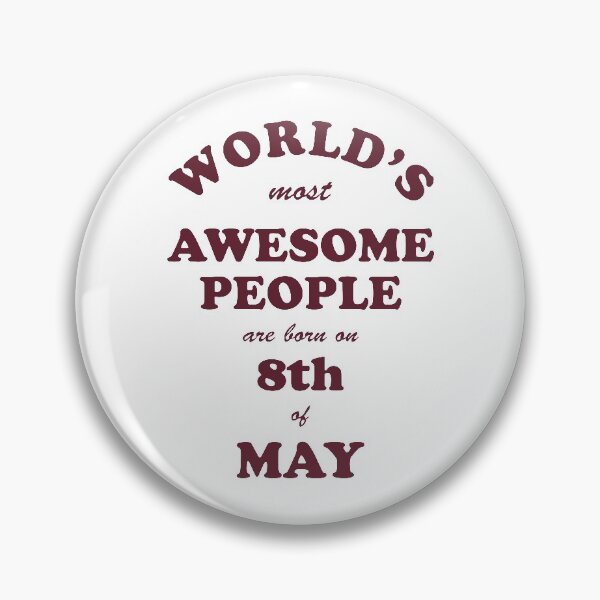 Artikelvorschau, Awesome People werden am 8. Mai geboren entworfen und verkauft von beloknet.