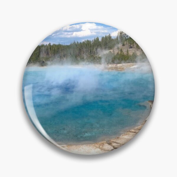 Item preview, Hot Geyser Water Pool Photo designed and sold by EdenLiving.