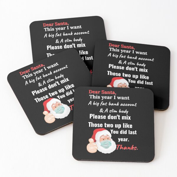 Item preview, Querido Santa, carta a Santa, ofensivo Feliz Navidad divertido designed and sold by Boss  Bubble.