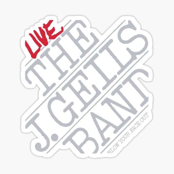 Matta The J Geils Men_s Sticker