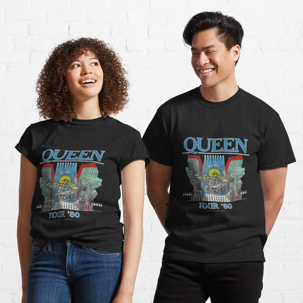 Queen tour cheap 80 shirt