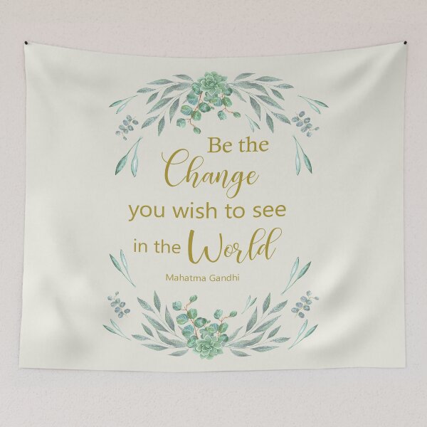 Item preview, Be the change you wish to see in the world designed and sold by latiendadearyam.