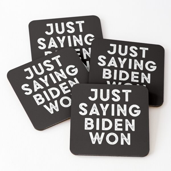 Item preview, just saying biden won  designed and sold by Majesticoo.