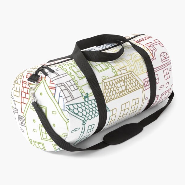 Item preview, Hand Drawn Houses Seamless Pattern Collection designed and sold by artPS.
