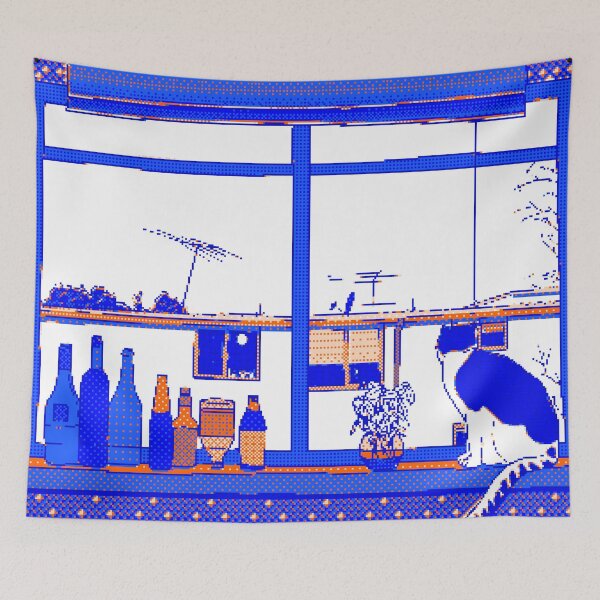 Item preview, Hello from Downstairs (in Pixel) designed and sold by Maemdol R.