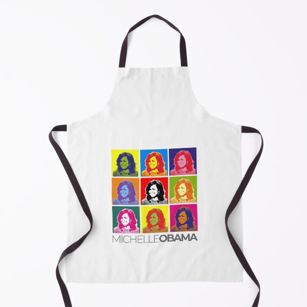 Item preview, Michelle Obama pop-art poster portrait designed and sold by CMYKStudio.
