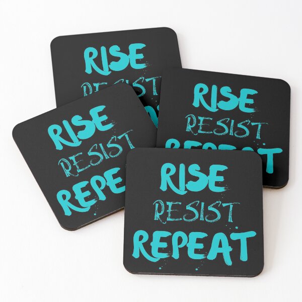 Item preview, Rise Resist Repeat designed and sold by The Sober Art.