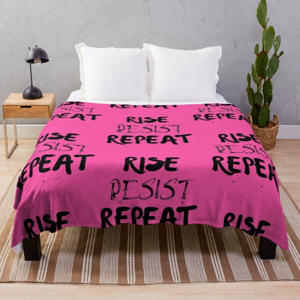 Item preview, Rise Resist Repeat - Negro designed and sold by The Sober Art.