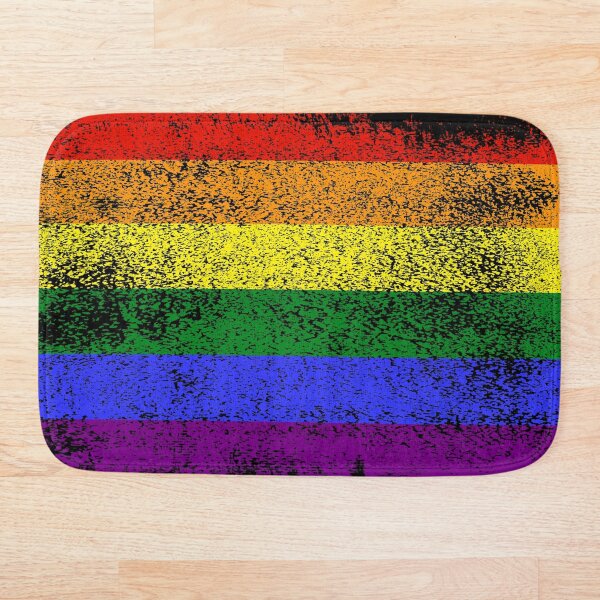 Artikelvorschau, Distressed Gay / Queer Pride Flagge entworfen und verkauft von EmceeFrodis.
