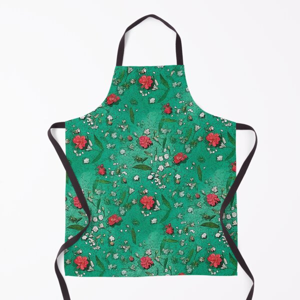 Item preview, Spring Garden - Flower collage in green, white and pink designed and sold by KizzyW.