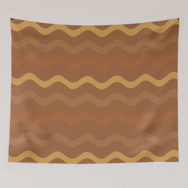 Item preview, Earthy Brown Zig Zag Colors designed and sold by DArtest.