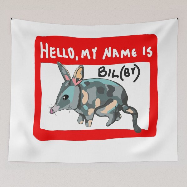 Item preview, Hello My Name is Bil(by) designed and sold by LadyRyatt.