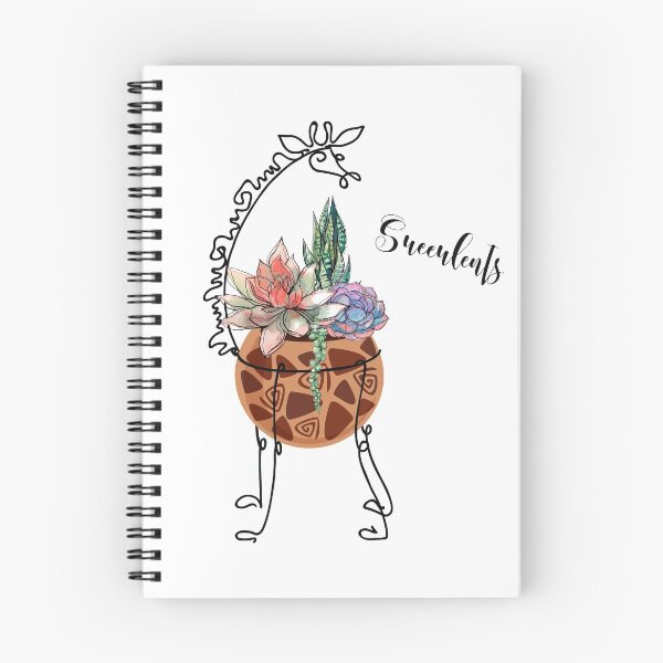 Item preview, Echeveria Arrangement in Giraffe Pot designed and sold by adortopia.
