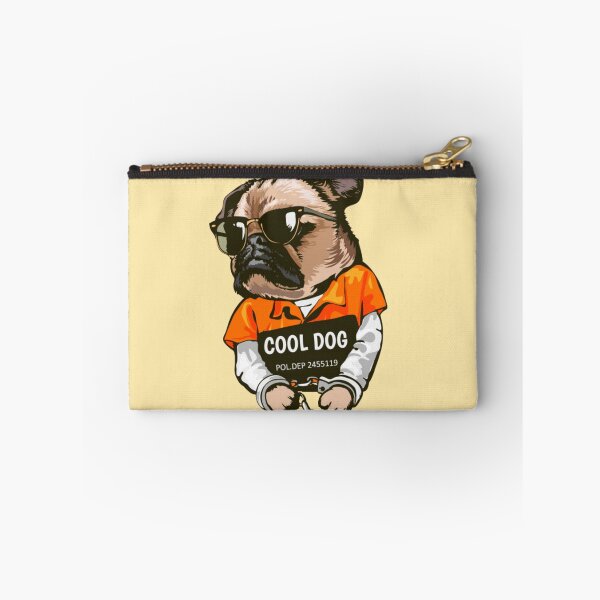 Item preview, Cartoon Pug Dog Prisoner Collection  designed and sold by artPS.