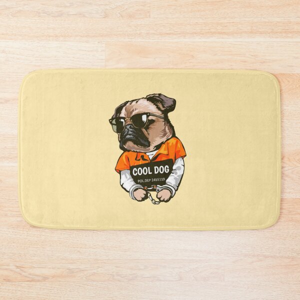 Item preview, Cartoon Pug Dog Prisoner Collection  designed and sold by artPS.