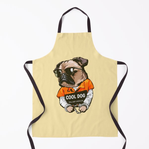 Item preview, Cartoon Pug Dog Prisoner Collection  designed and sold by artPS.