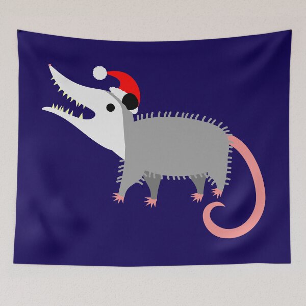 Item preview, Christmas Opossum designed and sold by dysperdis.
