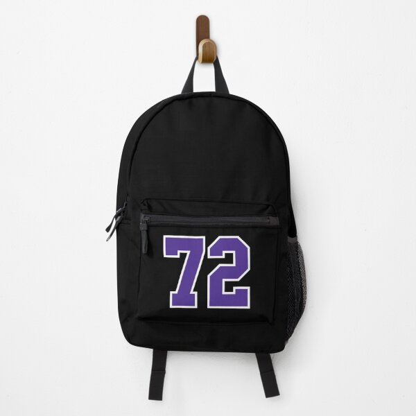 Item preview, Seventy-Two Purple Jersey Number Sports 72 designed and sold by HelloFromAja.
