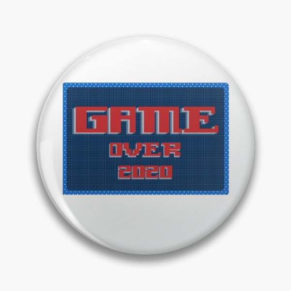 Item preview, Game Over 2020 - Blue designed and sold by StyleXSecret.