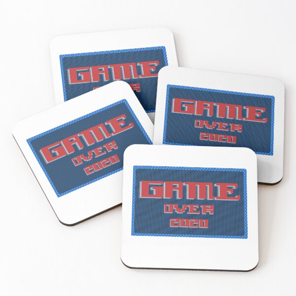 Item preview, Game Over 2020 - Blue designed and sold by StyleXSecret.