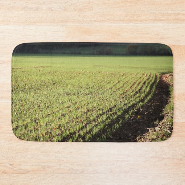 Item preview, Fields young shoots seedlings green november designed and sold by EstelleRossetti.