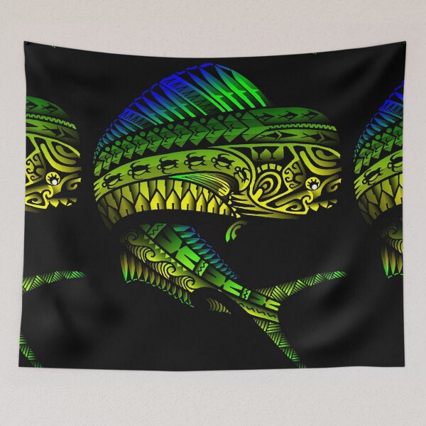 Item preview, pacific dolphinfish designed and sold by pacificoceanart.
