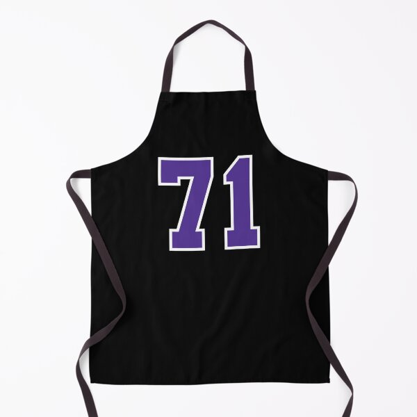 Item preview, Seventy-One Purple Jersey Number Sports 71 designed and sold by HelloFromAja.