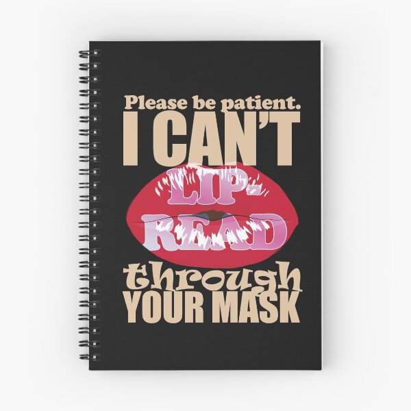 Item preview, Lipread Mask- Deaf- Hard of Hearing- I Can't Lipread Through Your Mask designed and sold by EvaWolf.