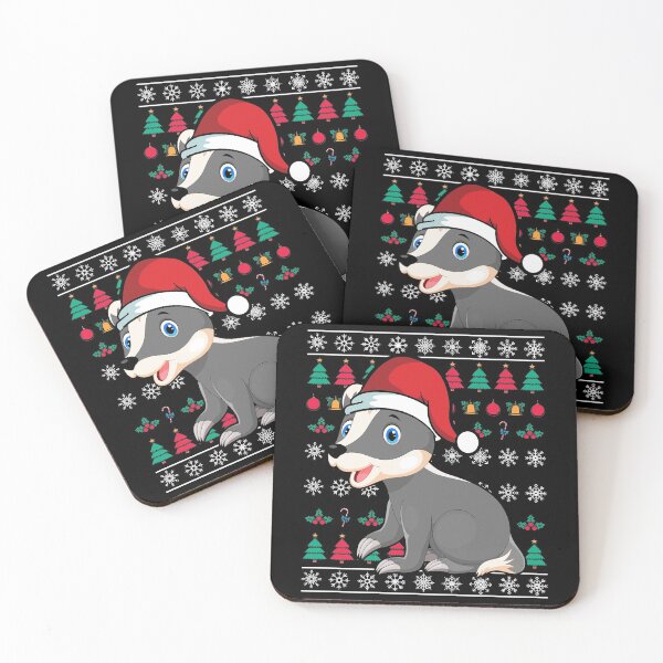 Item preview, Santa Claus Honey Badger Christmas Xmas designed and sold by bestshirtdesign.