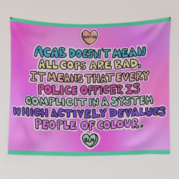 Item preview, ACAB designed and sold by Maddie OMalley.