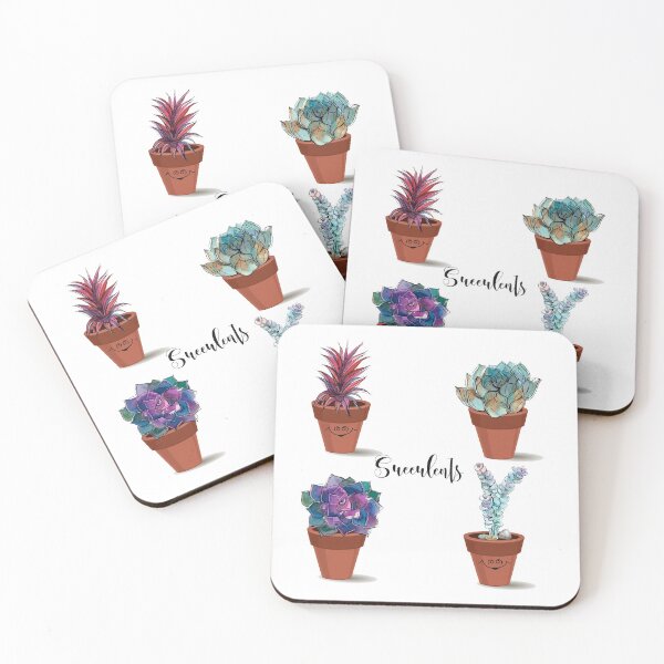 Item preview, Potted Succulents designed and sold by adortopia.