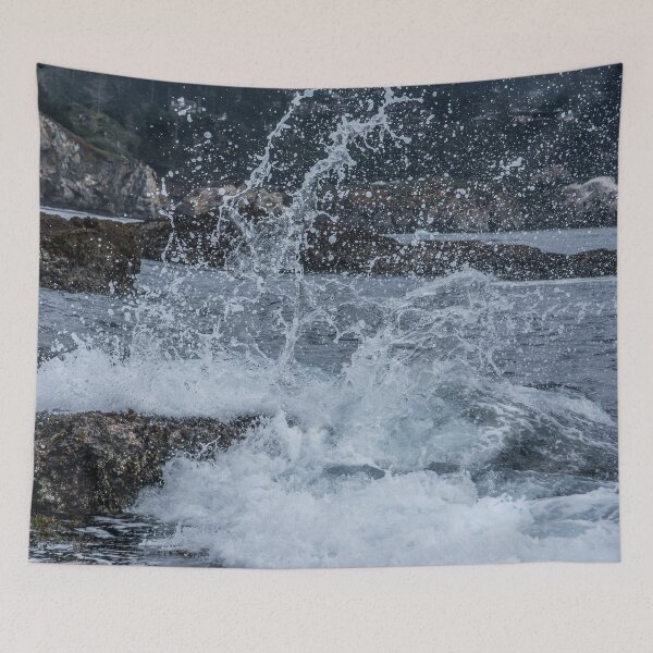 Item preview, Ocean Waves Crashing Shoreline Current designed and sold by cool-merch.
