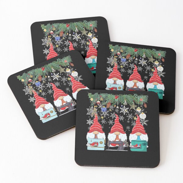Item preview, Sewing Gnomes Quilting Gnomies Xmas designed and sold by roxy7922.