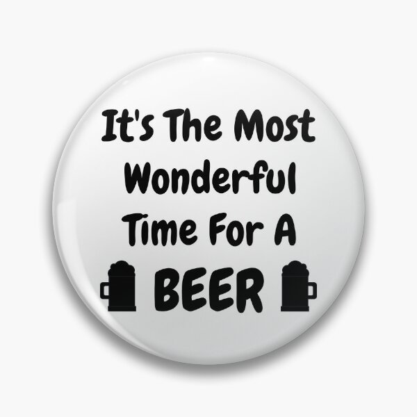 Item preview, Its the most wonderful time of the year. Its the most wonderful time for a beer. Beer Lover Christmas Design. The Perfect Christmas or Secret Santa Gift. T-Shirt designed and sold by That Cheeky Tee.
