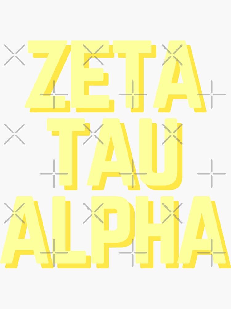 "greek letters" Sticker by danielleblack04 Redbubble