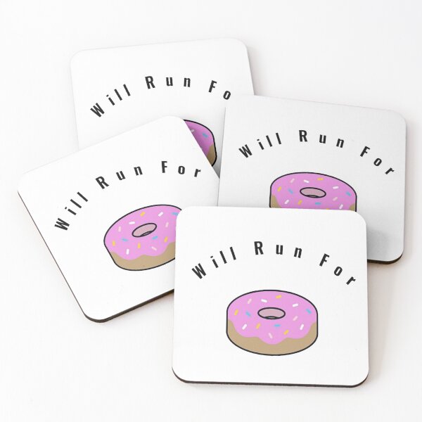 Item preview, Will Run For Donuts designed and sold by NancyArtDesigns.