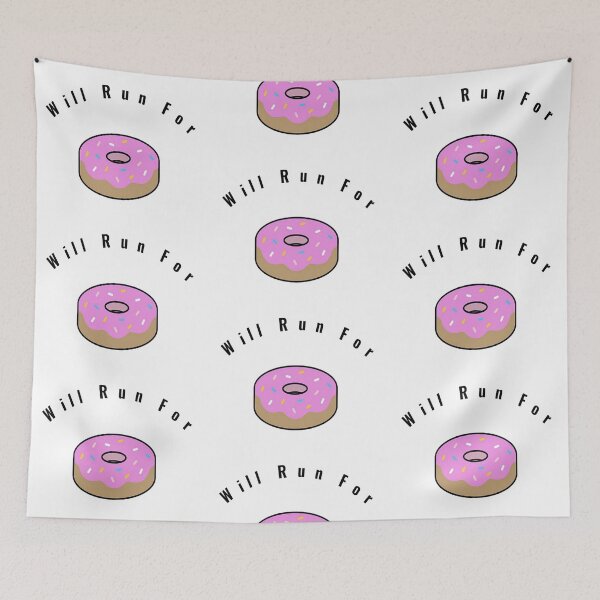 Item preview, Will Run For Donuts designed and sold by NancyArtDesigns.